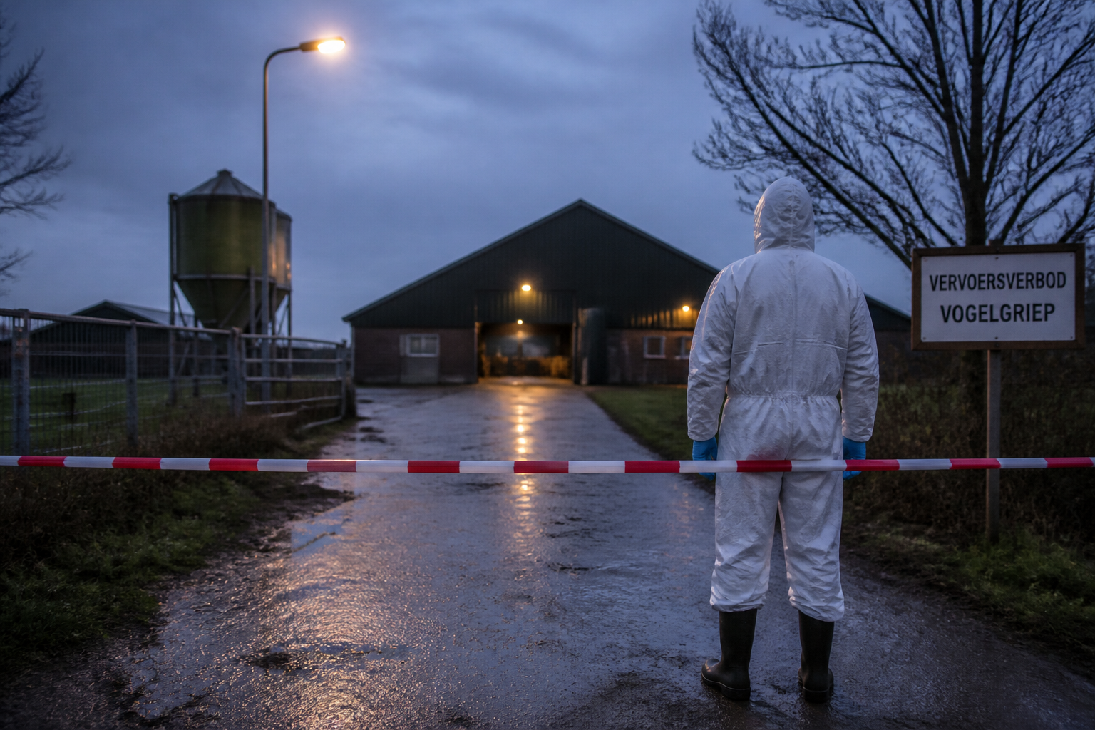 Vogelgriep treft zorgboerderij Middelie: direct vervoersverbod ingesteld