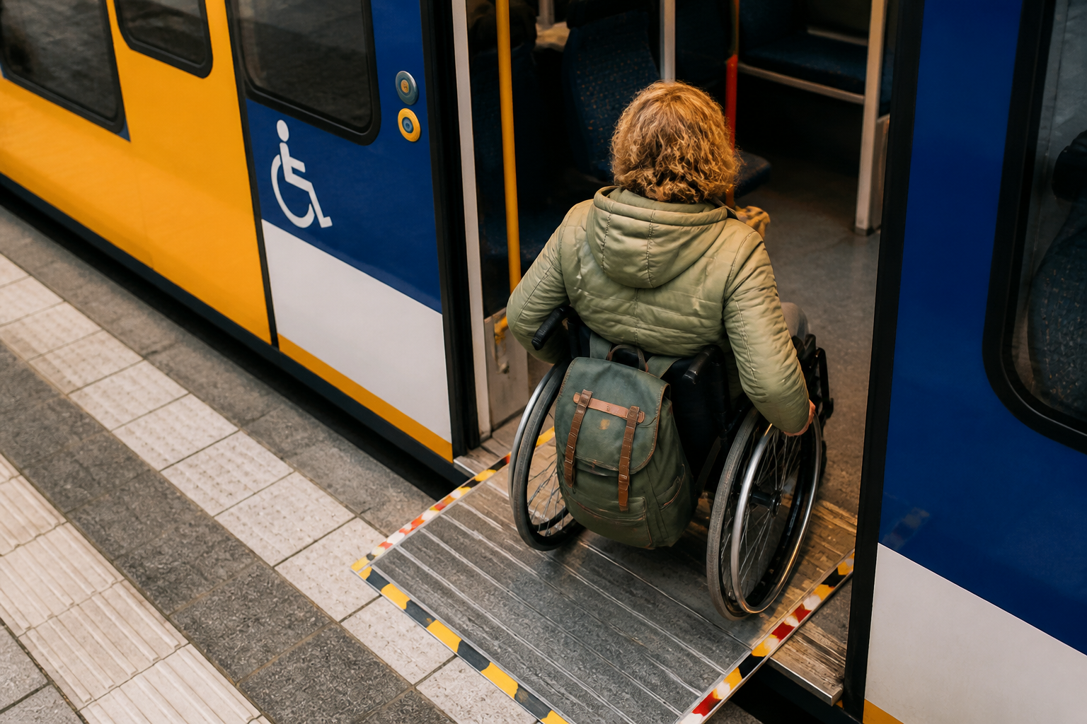 Openbaar vervoer uiterlijk 2040 volledig toegankelijk