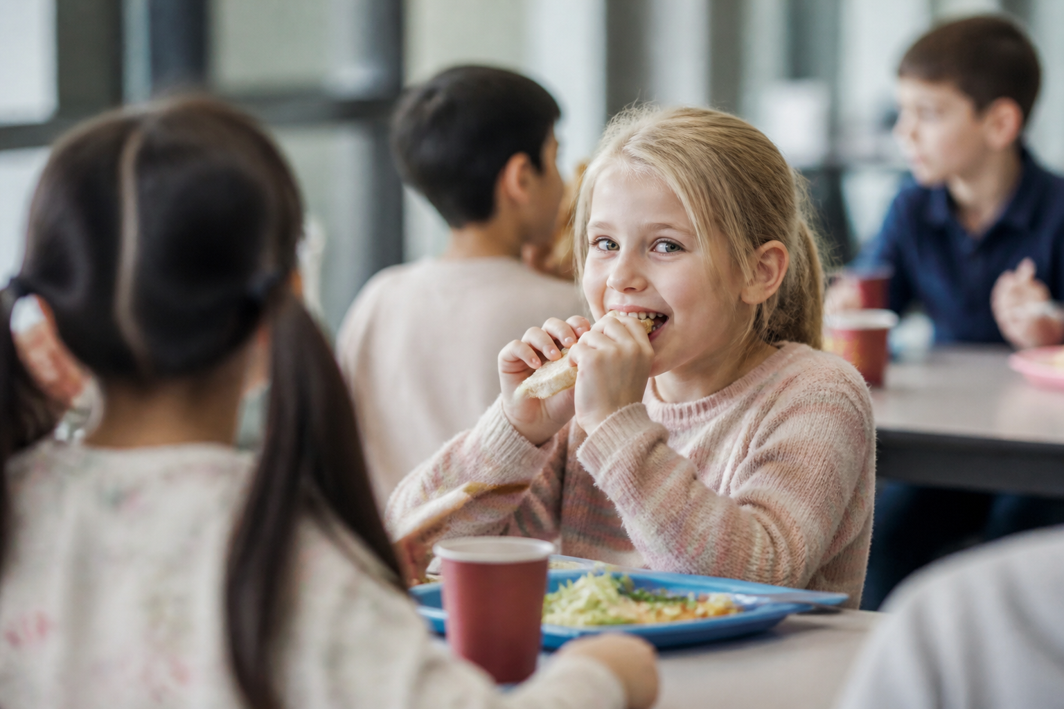 Ook in 2024 gratis maaltijden voor kinderen op scholen