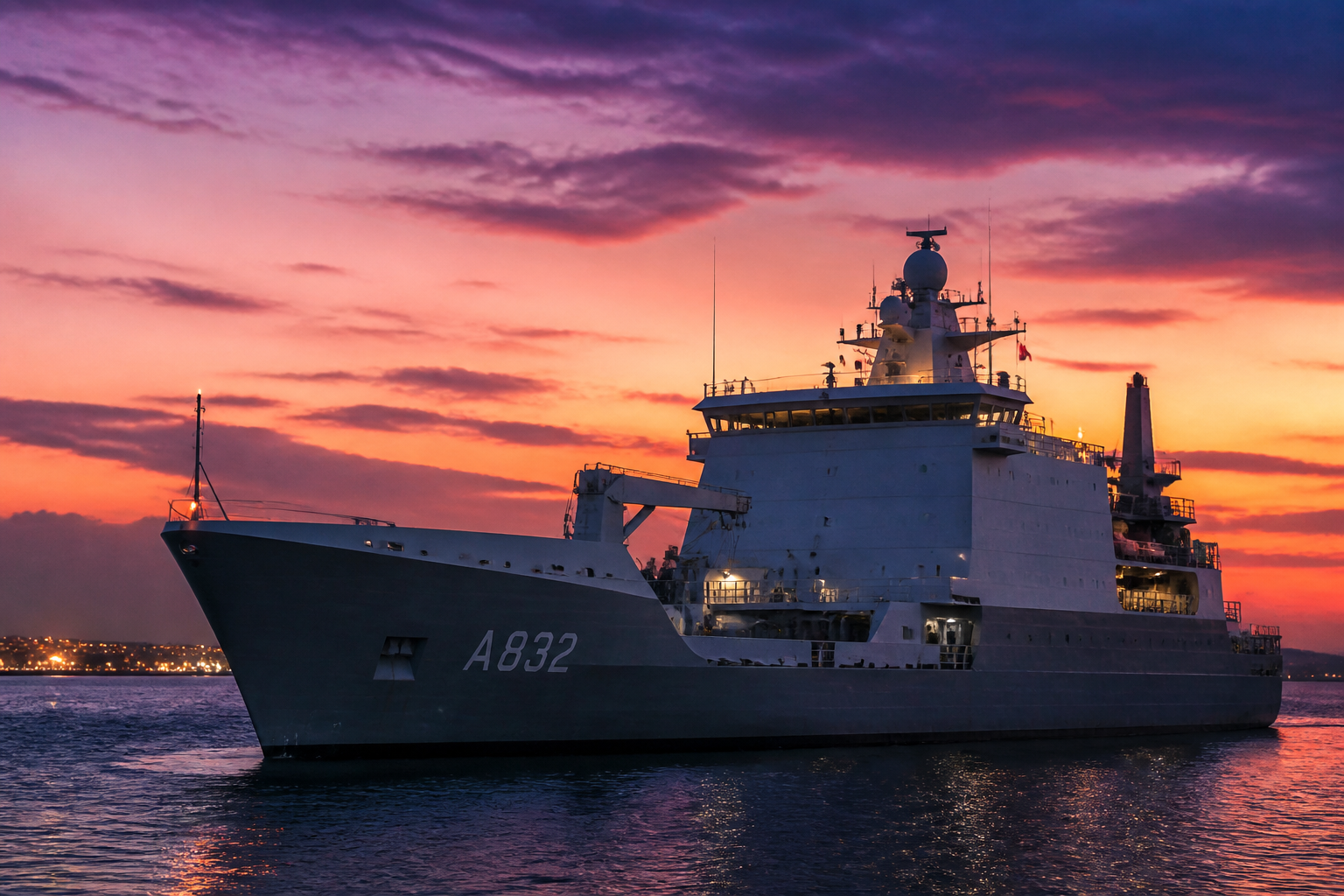 Zr.Ms. Groningen richting rampgebied Venezuela voor noodhulp