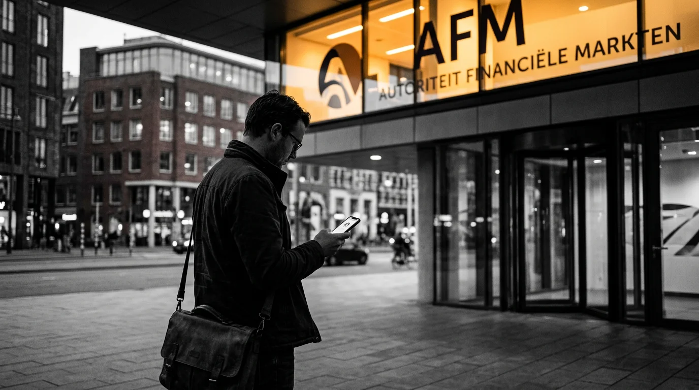 AFM: Pagina niet gevonden op website toezichthouder