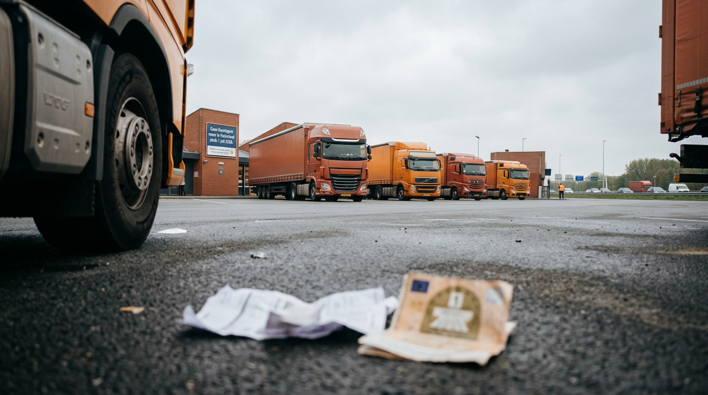 Geen Eurovignet meer in Nederland sinds 1 juli 2026
